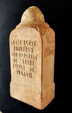 BORNE Terre G. DEBLAIZE VERDUN ETAIN MEUSE Guerre 14/18 WW1 POILUS MILITARIA