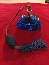 Ancien Vaporisateur à Parfum Bleu 