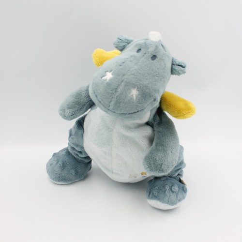 Doudou dragon bleu - , étoiles
