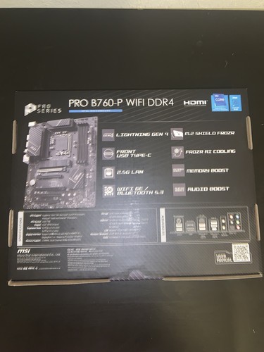 Msi pro b760 - msi, b760-p