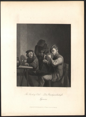 1860 gravure originale the - originale,