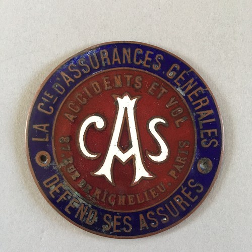 Petite plaque émaillée - plaque,