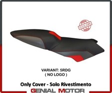 Housse de selle Lariano Color Rouge - Gris(RDG)T.I.BMW K 1300 S 2012>2016