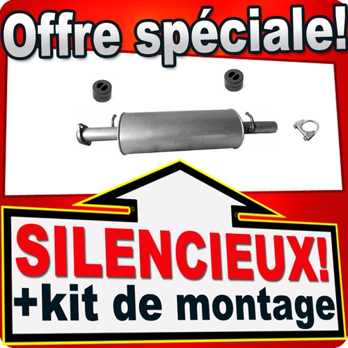 Silencieux intermédiaire pour - silencieux,