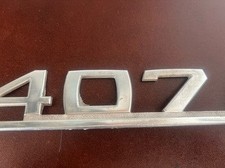 Emblème MERCEDES 407D Fourgon Logo Métal Original