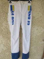 Pantalon GT-BMX vintage made in France blanc pant F 34 US W 26 "