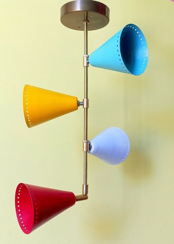 Lampe abat jour - cône, style