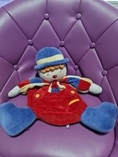 Doudou Clown Range Pyjama Sucre d'Orge 50 Cm