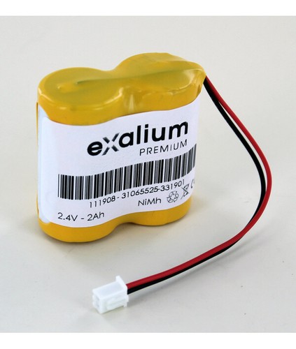Batterie 2ah nimh type - 2.4v,