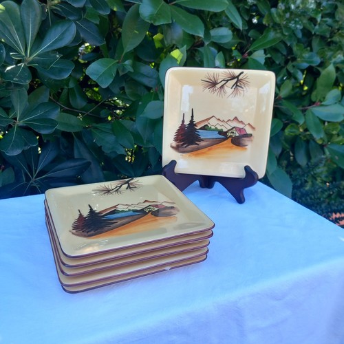 Assiettes dessert vintage - assiettes,