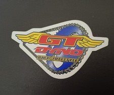 Ancien Autocollant Cyclisme Cycliste Vélo Bmx Freestyle Gt Dyno