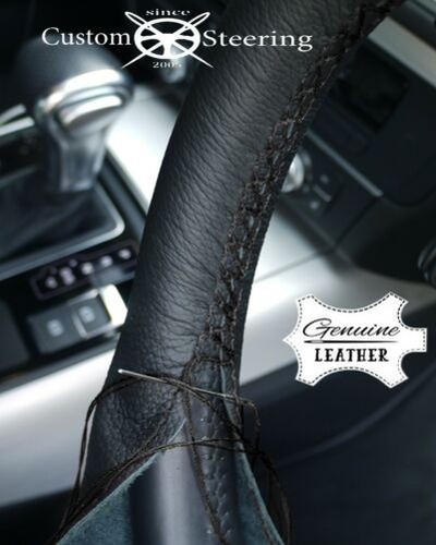 Housse volant cuir - en,