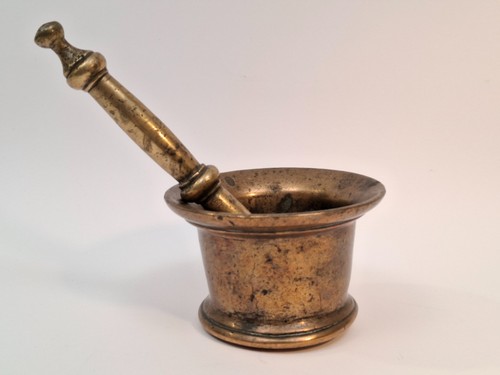 Mortier pilon bronze - mortier,