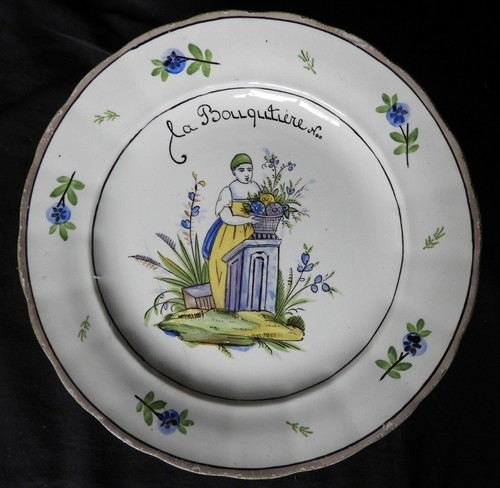 Belle assiette ancienne 19è