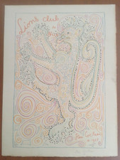 JEAN COCTEAU "Lions Club de