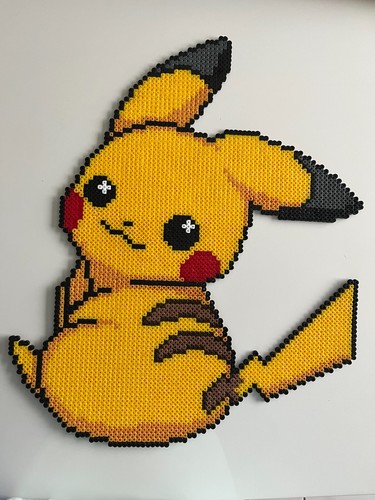 Pixel art perles a - a, repasser