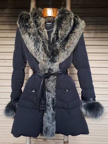 Manteau doudoune fourrure