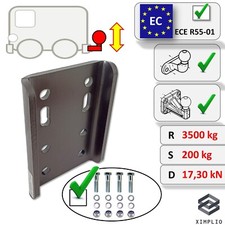 Plaque de rehausse boule