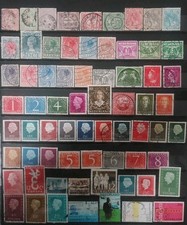 LOT de 68 TIMBRES OBLITERES