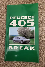 Mémo Peugeot 405 Break 1989