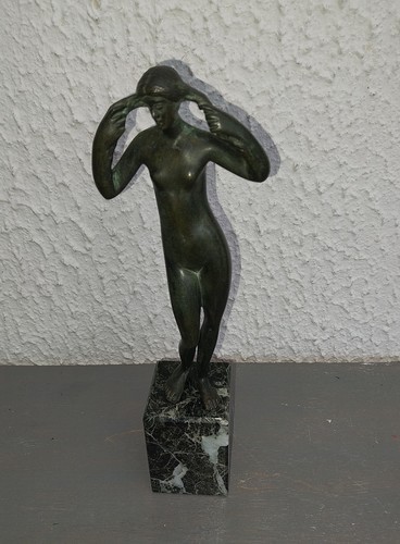 Statuette bronze aphrodite - statuette,