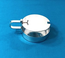 fromagère / pot à parmesan CHRISTOFLE métal argenté Service Table Fromage Verre