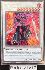 Carte YU-GI-OH! CRIMSON BLADER