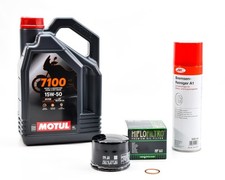 Kit Entretien Vidange pour BMW F 800 GS de 2017 à 2018 MOTUL 7100 15W50 4L