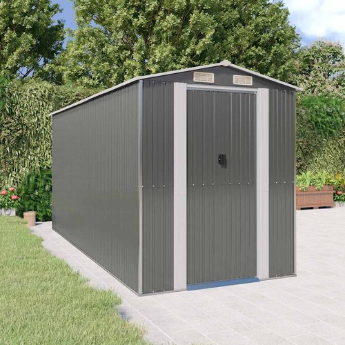 Abri jardin gris clair - de,