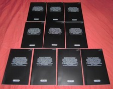 Wii 10 Livrets de précautions sur la santé / Nintendo Notice Super Mario *JRF