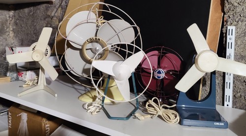Lot ventilateurs vintage - de, 5