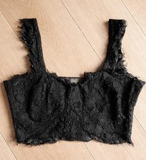 Bustier Court En Dentelle