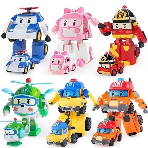 Lot figurines robocar - 6,