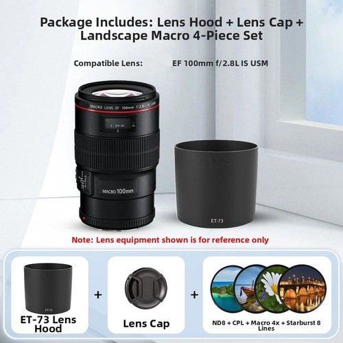 Pour canon 100mm is - canon, f/2.8l