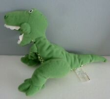93.DOUDOU PELUCHE STAR BEAN MATTEL REX PIXAR TOYS STORY DINOSAURE VERT 20cm TTBE