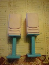 vetement poupée barbie tenue 2 haut parleur enceinte hifi vintage