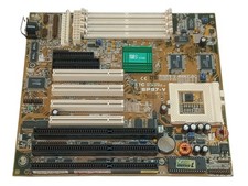 Carte mère de bureau ASUS SP97-V Rev 1.02 Socket 7 Baby AT FPM EDO d'occasion