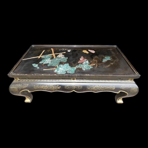 Table basse chinoise laque - basse, ,