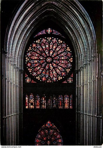 Carte postale reims - carte,