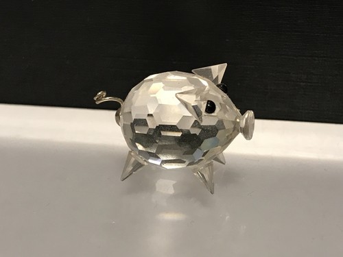 Figurine swarovski cochon - figurine,
