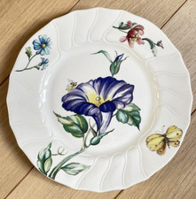 Assiette à dessert Villeroy & Boch Modèle Bouquet Fleurs Papillon Faïence n° 6
