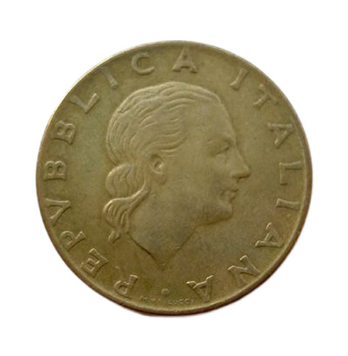 Piece monnaie 200 - monnaie, lire