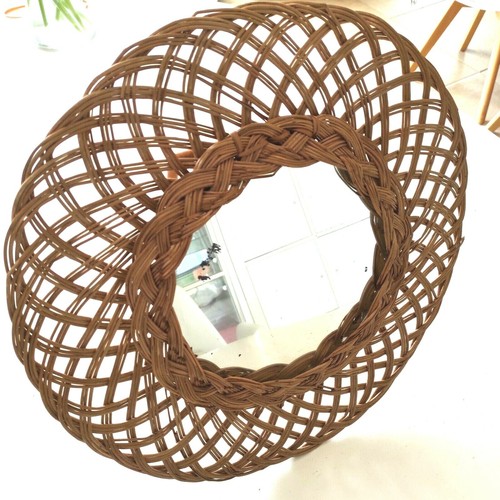Miroir rond entourage - miroir,