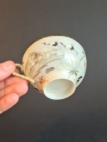 Lot soucoupes japonaises en - de,