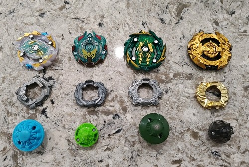 Set four vintage beyblades - set,
