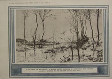 1915 WWI WW1 Imprimé Belge