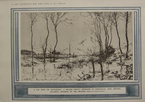 1915 wwi ww1 imprimé belge - ww1,