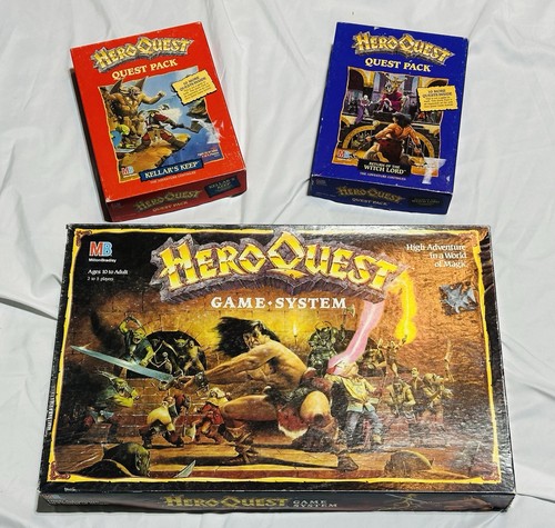 Milton bradley heroquest - milton,