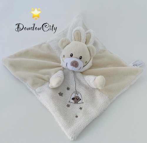 4962 doudou ours plat - 4962🌟doudou, beige