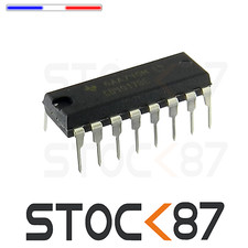 1589# CD4017 CMOS compteur/diviseur DIP 16 -  decade counter/divider 